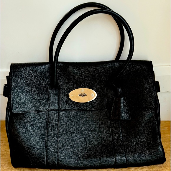 Mulberry Handbags - Mulberry Bayswater Bag Black Leather